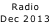 Radio  Dec 2013
